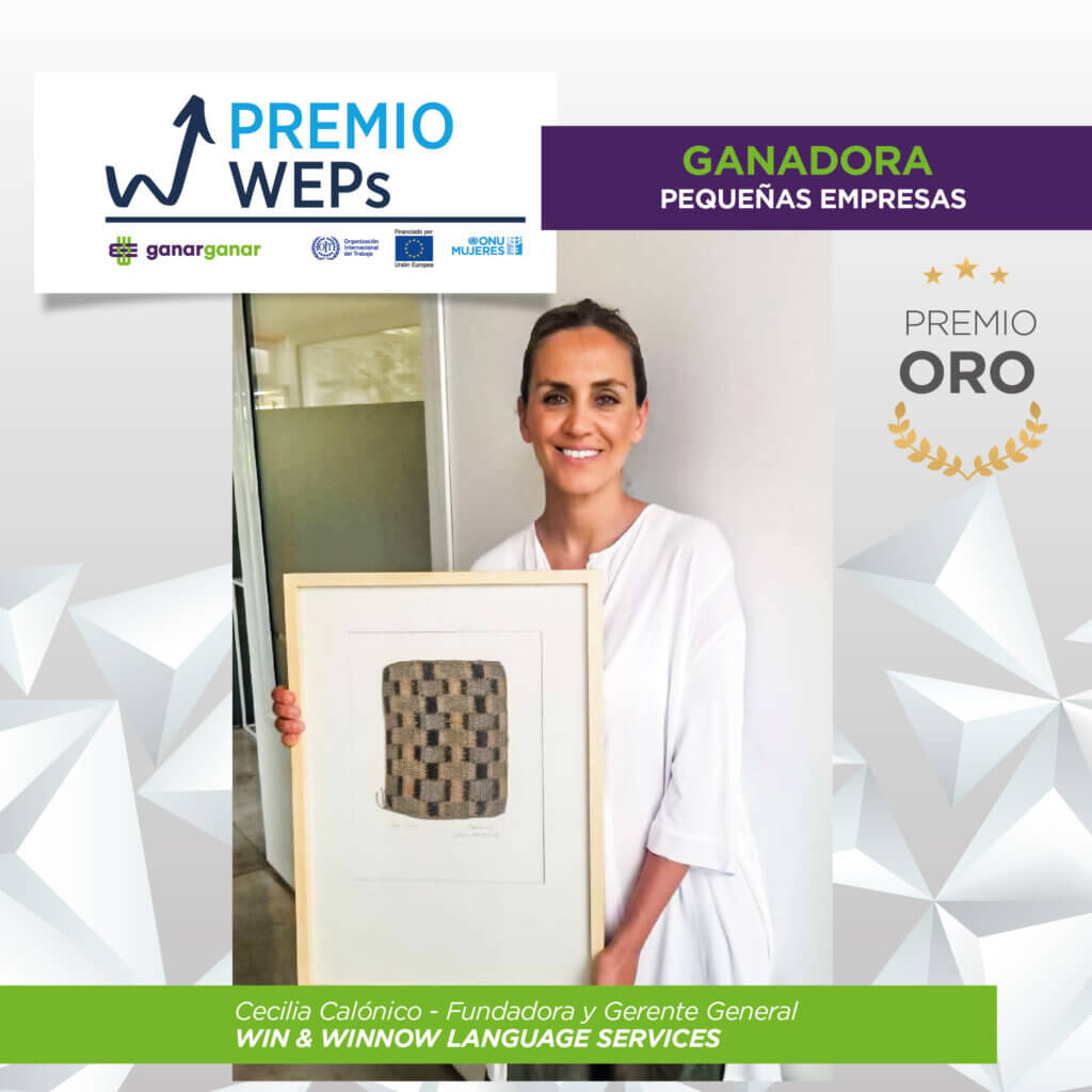 Win & Winnow gana el Premio WEPs