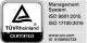 ISO 17100 & 9001 Badge by TUV
